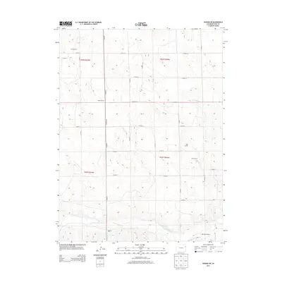 2013 Map of Vernon SW, 2013 Print
