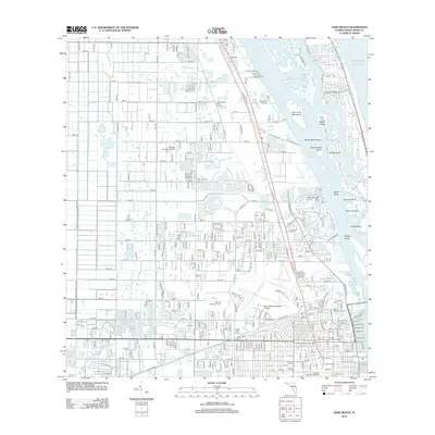 2012 Map of Vero Beach, 2012 Print