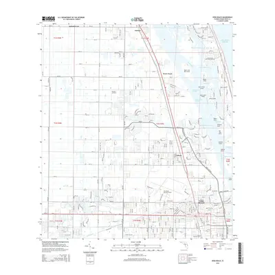 2015 Map of Vero Beach, 2015 Print