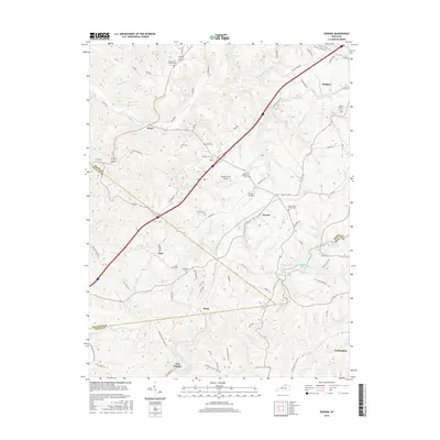 2016 Map of Verona, 2016 Print