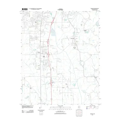 2012 Map of Verona, 2012 Print