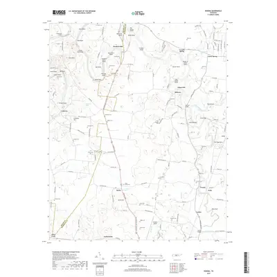 2019 Map of Verona, 2019 Print