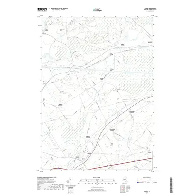 2019 Map of Verona, 2019 Print