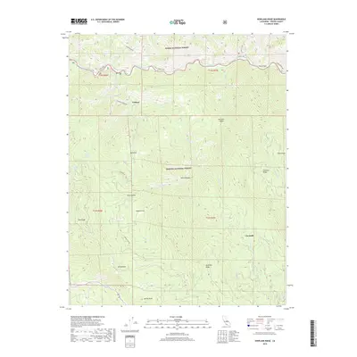 2018 Map of Verplank Ridge, 2018 Print