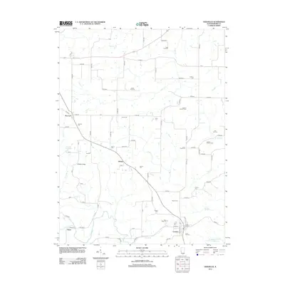 2012 Map of Versailles, 2012 Print