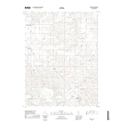 2018 Map of Versailles, 2018 Print