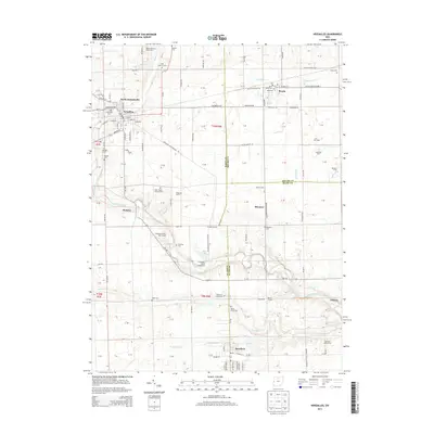 2013 Map of Versailles, 2013 Print