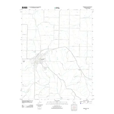 2011 Map of Versailles, 2011 Print