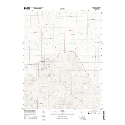 2015 Map of Versailles, 2015 Print