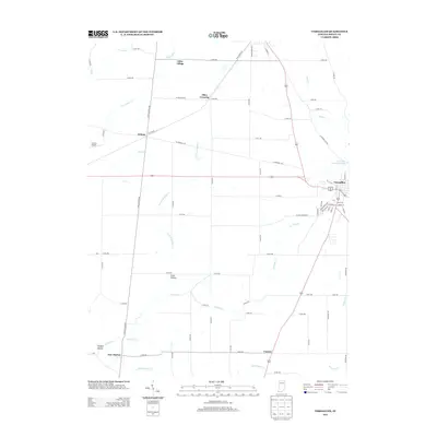 2013 Map of Versailles, 2013 Print