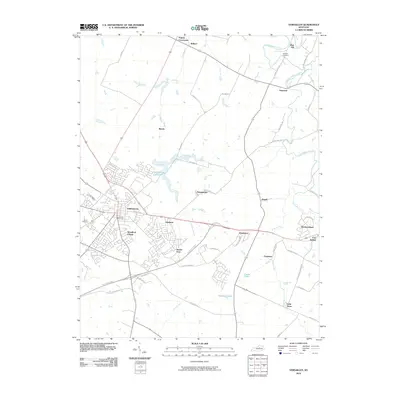 2010 Map of Versailles, 2010 Print