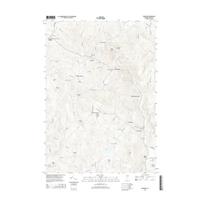 2015 Map of Vershire, 2015 Print