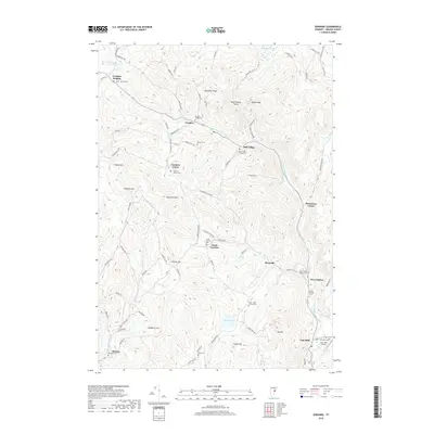 2018 Map of Vershire, 2018 Print