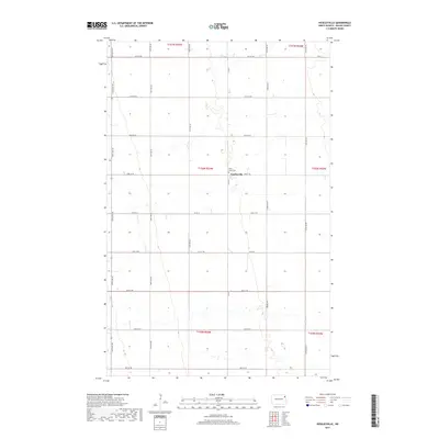 2017 Map of Veseleyville, 2017 Print