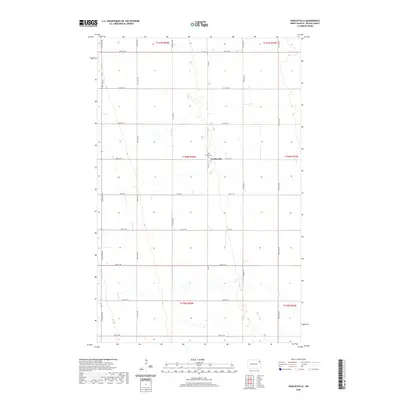 2020 Map of Veseleyville, 2020 Print