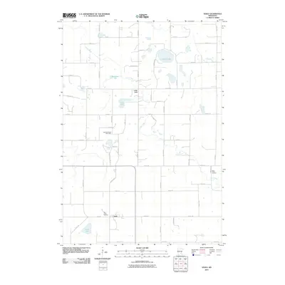 2010 Map of Veseli, 2010 Print