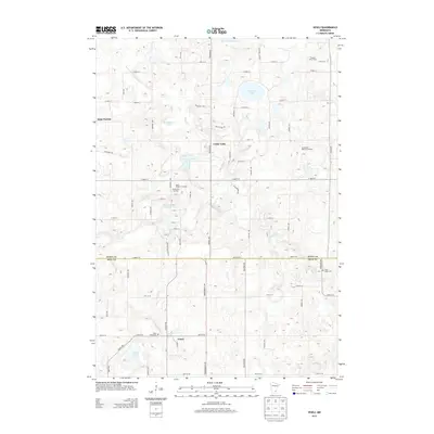 2013 Map of Veseli, 2013 Print