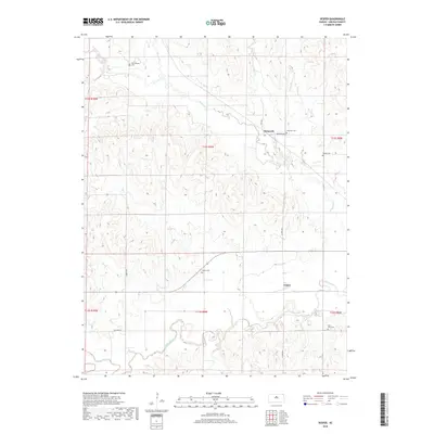 2018 Map of Vesper, 2018 Print