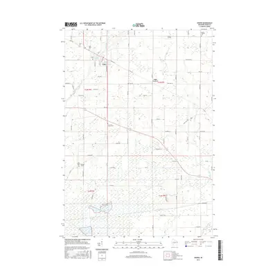 2015 Map of Vesper, 2015 Print