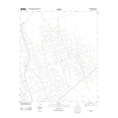 2012 Map of Vesrue, 2012 Print