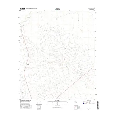 2016 Map of Vesrue, 2016 Print