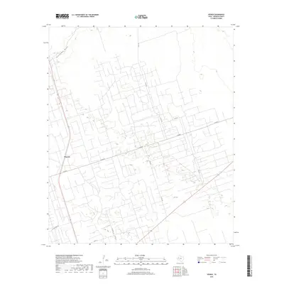 2019 Map of Vesrue, 2019 Print