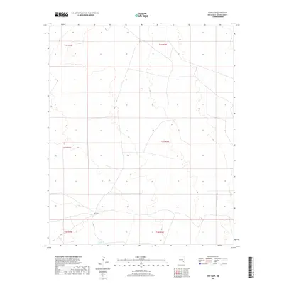 2020 Map of Vest Camp, 2020 Print