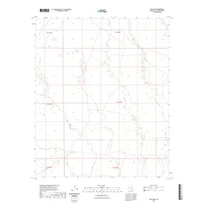 2023 Map of Vest Camp, 2023 Print
