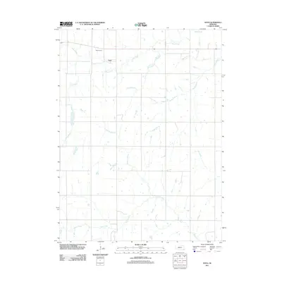 2011 Map of Vesta, 2011 Print