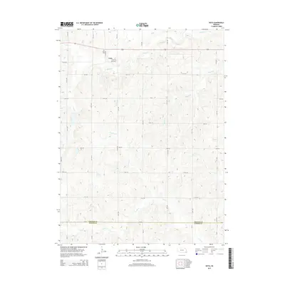 2014 Map of Vesta, 2014 Print