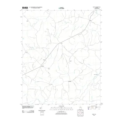 2011 Map of Vesta, 2011 Print