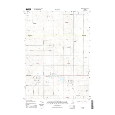 2014 Map of Vestaburg, 2014 Print
