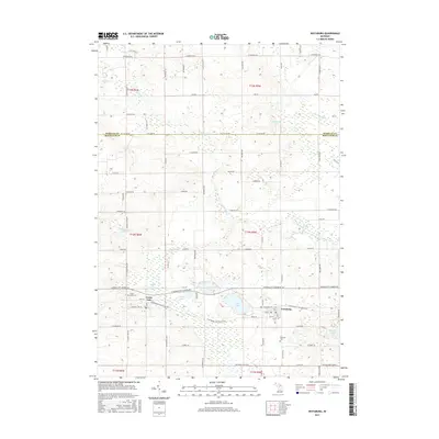 2017 Map of Vestaburg, 2017 Print