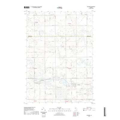 2019 Map of Vestaburg, 2019 Print