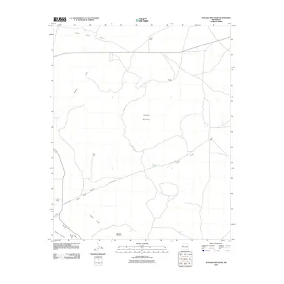 2010 Map of Veteado Mountain, 2010 Print