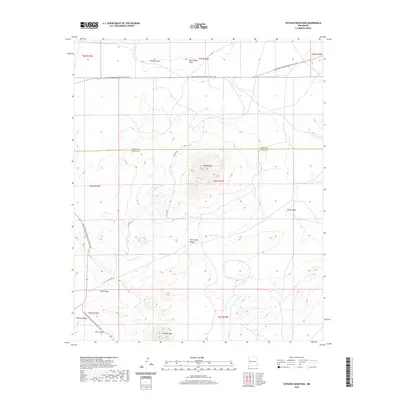 2020 Map of Veteado Mountain, 2020 Print