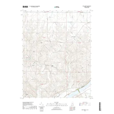 2019 Map of Vevay North, 2019 Print
