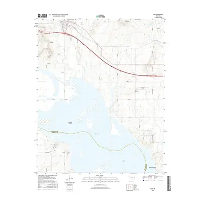 2016 Map of Vian, 2016 Print