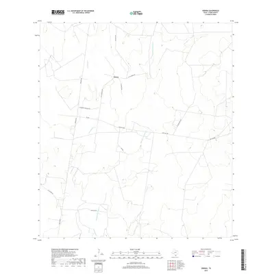 2019 Map of Viboras, 2019 Print