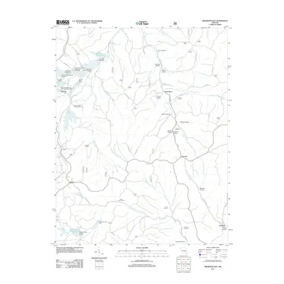 2011 Map of Viburnum East, 2011 Print