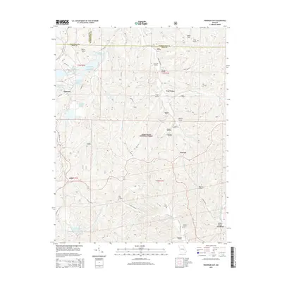 2015 Map of Viburnum East, 2015 Print