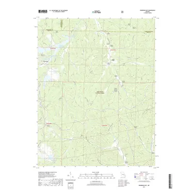 2017 Map of Viburnum East, 2017 Print