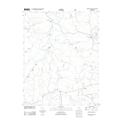 2011 Map of Viburnum West, 2011 Print
