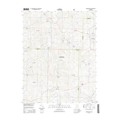 2015 Map of Viburnum West, 2015 Print