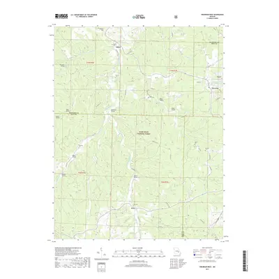 2017 Map of Viburnum West, 2017 Print
