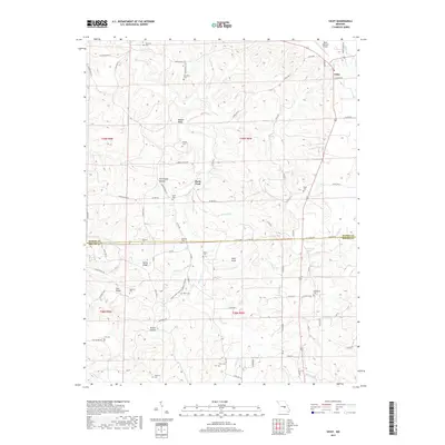 2017 Map of Vichy, 2017 Print