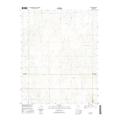 2016 Map of Vici NW, 2016 Print