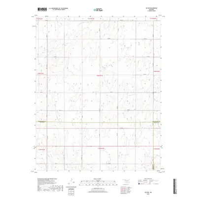 2018 Map of Vici NW, 2018 Print