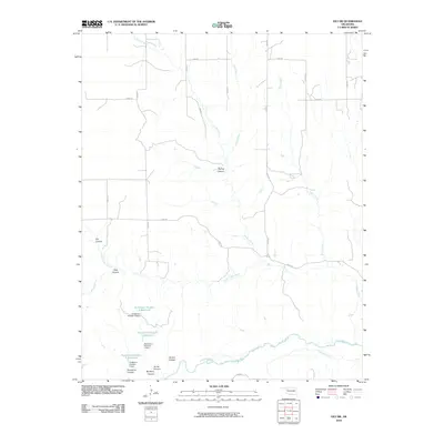 2010 Map of Vici SW, 2010 Print