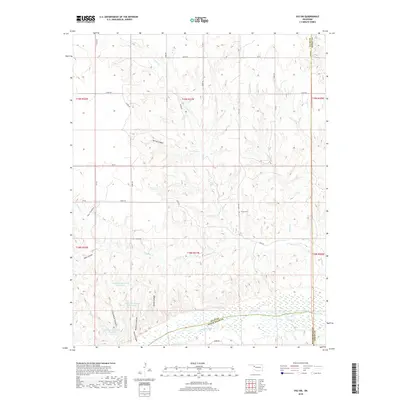 2018 Map of Vici SW, 2018 Print